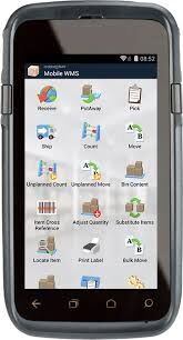 Mobile WMS op een mobile device